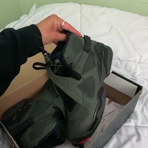 Jordan 8 retro olive green